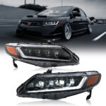 Honda Civic Headlights SY-A285 For Honda Civic (2006–2011) Lampu Kepala - Gambar Kecil Galeri Produk 2