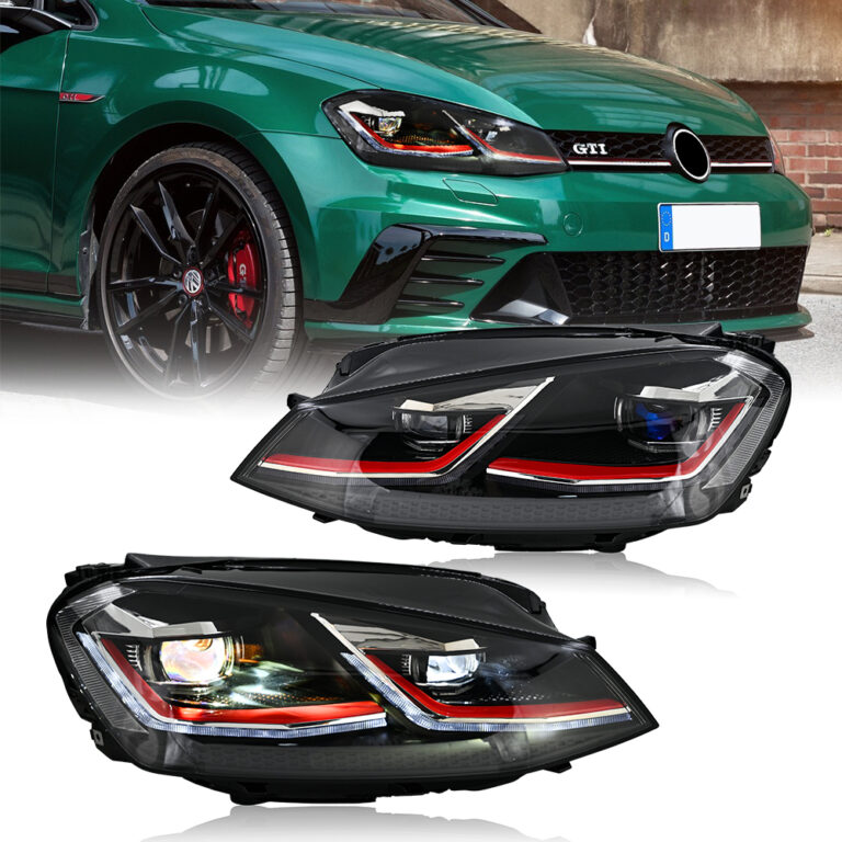 Volkswagen Golf 7 Fari GLF-A282-A Per VW Golf MK7 (2015–2017) Lampada frontale - Visualizzazione dettagliata