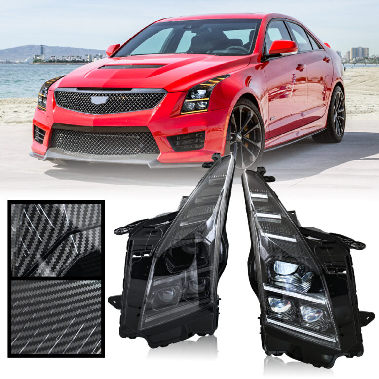 Faróis Cadillac ATS ATS-A144B-T para Cadillac ATS / ATS-L (2013–2019) - Visualização de detalhes