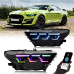 Fari Ford Mustang RGB Ford-A201-RGB Per Ford Mustang (2015–2017) Lampada frontale - Miniatura della galleria del prodotto 4