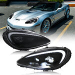 Chevrolet Corvette Headlights C6-A205 For Chevy Corvette C6 (2005-2013) مصباح الرأس - صورة مصغرة لمعرض المنتجات 4