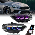 Fari Ford Mustang RGB Ford-A202-RGB Per Ford Mustang (2018–2023) Lampada frontale - Miniatura della galleria del prodotto 5