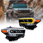Fari Toyota Tacoma TCM-A190 Per Toyota Tacoma (2016–2022) Lampada frontale - Miniatura della galleria del prodotto 4