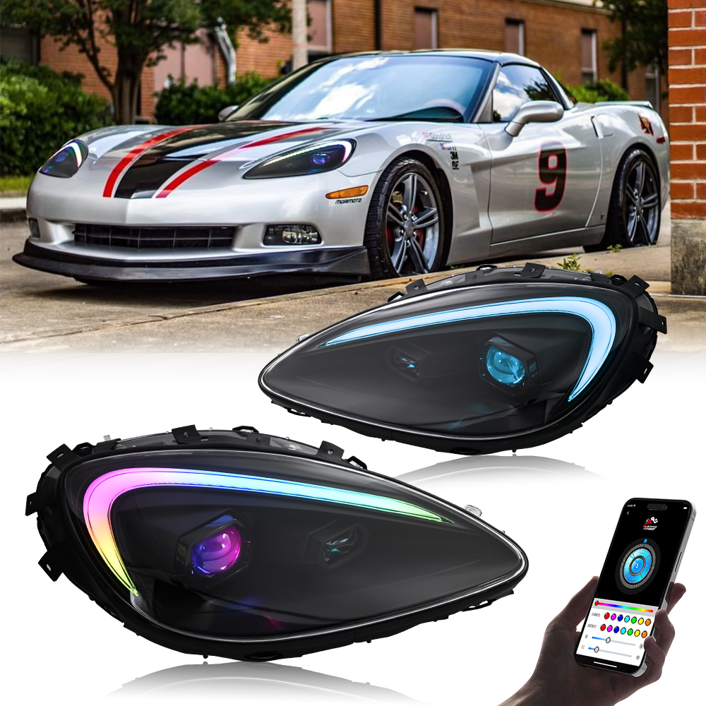 Corvette RGB Headlights