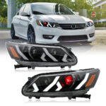Honda Accord Headlights YG-A502 / YG-A502-E For Honda Accord (2013–2015) 4-Door Head Lamp - Thumbnail ng Product Gallery 2