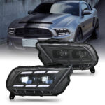 Ford Mustang Headlights Ford-A200 For Ford Mustang (2013-2014) - صورة مصغرة لمعرض المنتجات 10