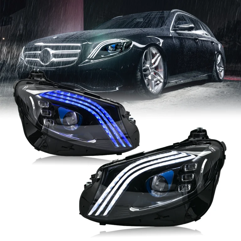 Faróis Mercedes-Benz BC-A213-A / BC-A213-C para W213 (2016–2021) - Visualização de detalhes