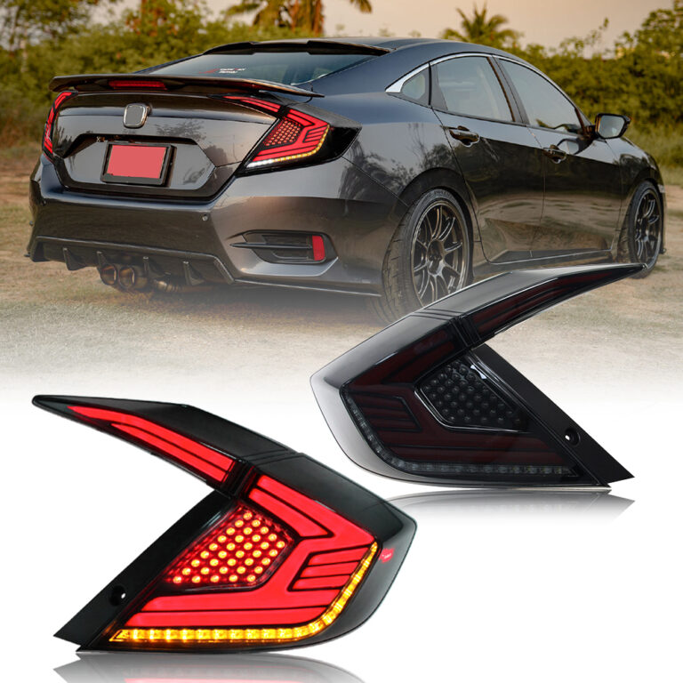 Luzes traseiras Honda Civic SY-B111H-S para Honda Civic (2016–2021) - Visualização de detalhes