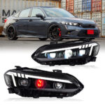 Honda Civic Headlights TT-SY-A168 / TT-SY-A168-E For Honda Civic (2022) Head Lamp - Product Gallery Thumbnail 3