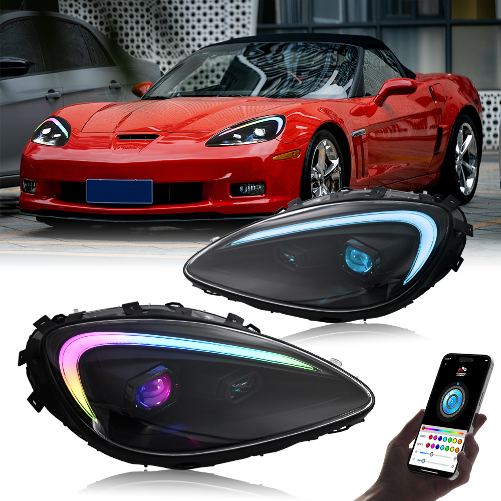 Corvette RGB Headlights