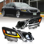 Faros delanteros Lexus GS GS-A507 para Lexus GS300 / GS350 / GS450h / GS460 (2006–2011) - Miniatura de la galería de productos 2