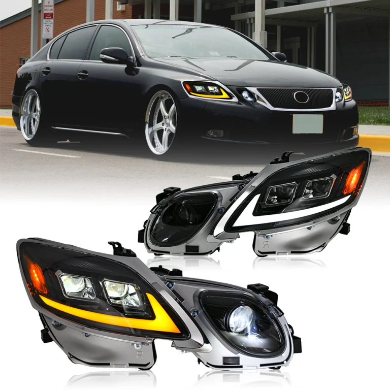 Lexus GS Headlights GS-A507 For Lexus GS300 / GS350 / GS450h / GS460 (2006–2011) - Detail View