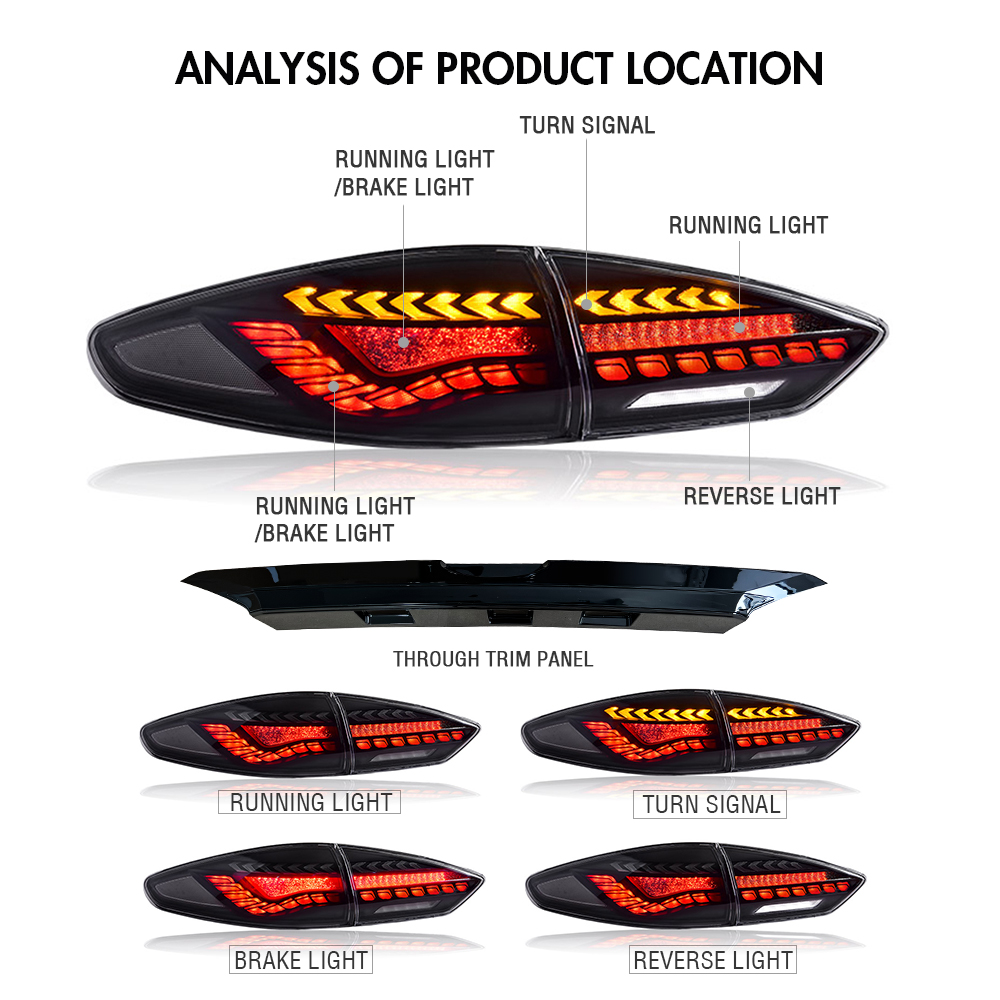 Fusion Tail Lights