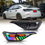 Honda Civic Tail Lights SY-B168B-RGB Para sa Honda Civic (2022–Kasalukuyan) - Thumbnail ng Product Gallery 3