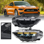 Ford Mustang Scheinwerfer Ford-A201B-T Für Ford Mustang (2015–2017) Stirnlampe - Miniaturansicht der Produktgalerie 4