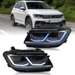 Lampu Depan Volkswagen Tiguan TG-A186-C Untuk Volkswagen Tiguan (2017–2020) Lampu Kepala - Gambar Kecil Galeri Produk 3