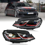Volkswagen Golf 7 Lampu depan GLF-A282-A Untuk VW Golf MK7 (2015–2017) Lampu Kepala - Gambar Kecil Galeri Produk 4