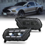 Ford Mustang Headlights Ford-A200 For Ford Mustang (2013-2014) - صورة مصغرة لمعرض المنتجات 4