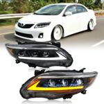 Toyota Corolla phares LL-A103 LED phare pour Toyota Corolla (2011–2013) - Vignette de la galerie de produits 4