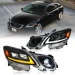 Faros delanteros Lexus GS GS-A507 para Lexus GS300 / GS350 / GS450h / GS460 (2006–2011) - Miniatura de la galería de productos 3