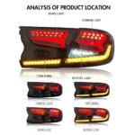 ホンダ アコード テールライト YG-B108E ホンダ アコード用 (2018–2022年) - 製品ギャラリーのサムネイル 6