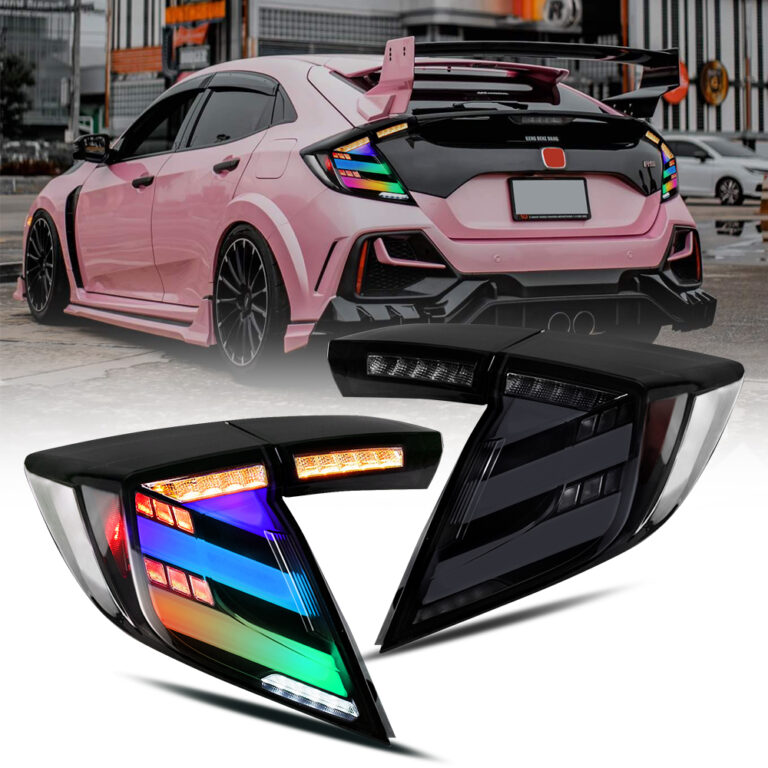 Honda Civic Hatchback Tail Lights SY-B110 / SY-B110RGB For Honda Civic (2016–2021) - Visualização de detalhes