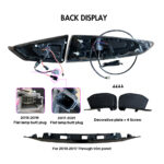 Luci posteriori Ford Fusion MDO-B137L per Ford Fusion (2013–2016) Fanale posteriore a LED - Miniatura della galleria del prodotto 6