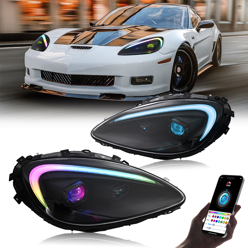 Corvette RGB Headlights