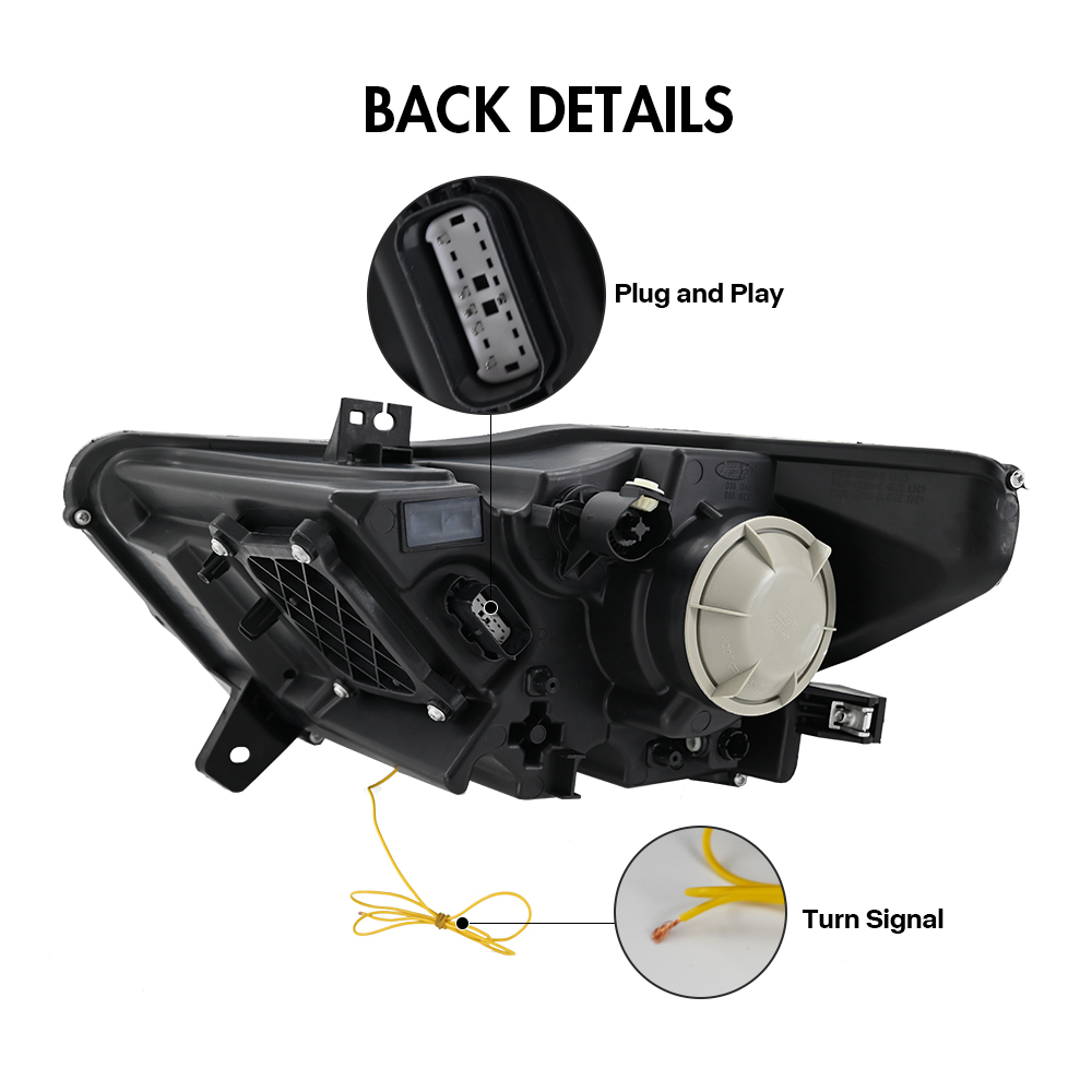 Ford Mustang Headlights Ford-A201 For Ford Mustang (2015–2017) Head Lamp - View 7