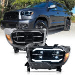 Toyota Tundra / Sequoia Headlights TT-A283-A For Toyota Tundra (2007-2013) / Sequoia (2008-2021) مصباح الرأس - صورة مصغرة لمعرض المنتجات 5
