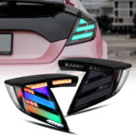 ホンダ シビック ハッチバック テールライト SY-B110 / SY-B110RGB ホンダ シビック用 (2016–2021年) - 製品ギャラリーのサムネイル 3