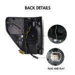 Luci posteriori Ford F150 F150-B210 Per Ford F-150 (2021-Presente) – Solo rivestimento XLT - Miniatura della galleria del prodotto 10