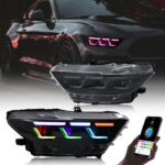 Fari Ford Mustang RGB Ford-A201-RGB Per Ford Mustang (2015–2017) Lampada frontale - Miniatura della galleria del prodotto 8