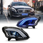 Faros delanteros Mercedes-Benz Clase R BC-A251 para Mercedes-Benz W251 R320 R350 R500 (2010–2017) - Miniatura de la galería de productos 11
