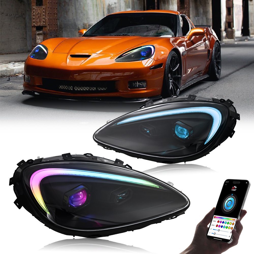 Corvette RGB Headlights