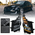 Cadillac ATS Headlights ATS-A144B-T For Cadillac ATS / ATS-L (2013–2019) - Gambar Kecil Galeri Produk 5
