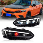 Honda Civic Headlights TT-SY-A168 / TT-SY-A168-E For Honda Civic (2022) Head Lamp - Thumbnail ng Product Gallery 5