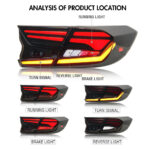 Luces traseras Honda Accord YG-B108F para Honda Accord (2018–2022) - Miniatura de la galería de productos 7
