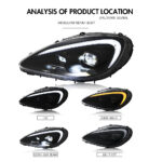 Chevrolet Corvette Headlights C6-A205 For Chevy Corvette C6 (2005-2013) مصباح الرأس - صورة مصغرة لمعرض المنتجات 11