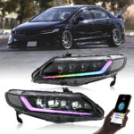 Fari Honda Civic RGB A285-RGB per Honda Civic (2006–2011) Lampada frontale - Miniatura della galleria del prodotto 5