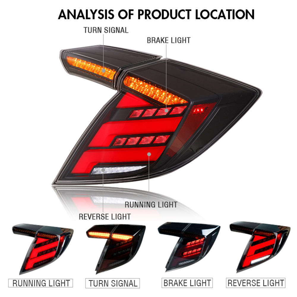 Civic Hatchback Tail Lights