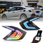 Feux arrière Honda Civic SY-B111-B / SY-B111-RGB pour Honda Civic (2016–2019) - Vignette de la galerie de produits 7