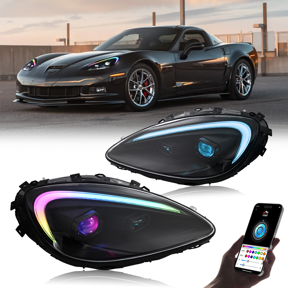 Corvette RGB Headlights