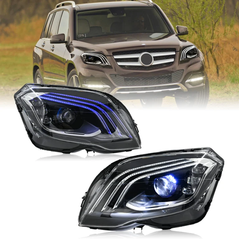 Faróis Mercedes-Benz GLK GLK-A501-A para Mercedes-Benz Classe GLK (2013–2015) - Visualização de detalhes