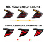 Honda Civic Hatchback Tail Lights SY-B110B For Honda Civic (2016–2021) - Miniaturansicht der Produktgalerie 14