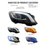 Phares Mercedes-Benz Classe S BC-A222 pour Mercedes-Benz W222 (2014–2017) Lampe frontale - Vignette de la galerie de produits 8