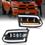 Dodge RAM Headlights TT-RAM-A207-4T / TT-RAM-A207-4T-S For RAM 1500 (2009–2018) / 2500 (2010–2018) Lampu Kepala - Gambar Kecil Galeri Produk 5