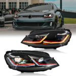 Volkswagen Golf 7 Lampu depan GLF-A282-A Untuk VW Golf MK7 (2015–2017) Lampu Kepala - Gambar Kecil Galeri Produk 5