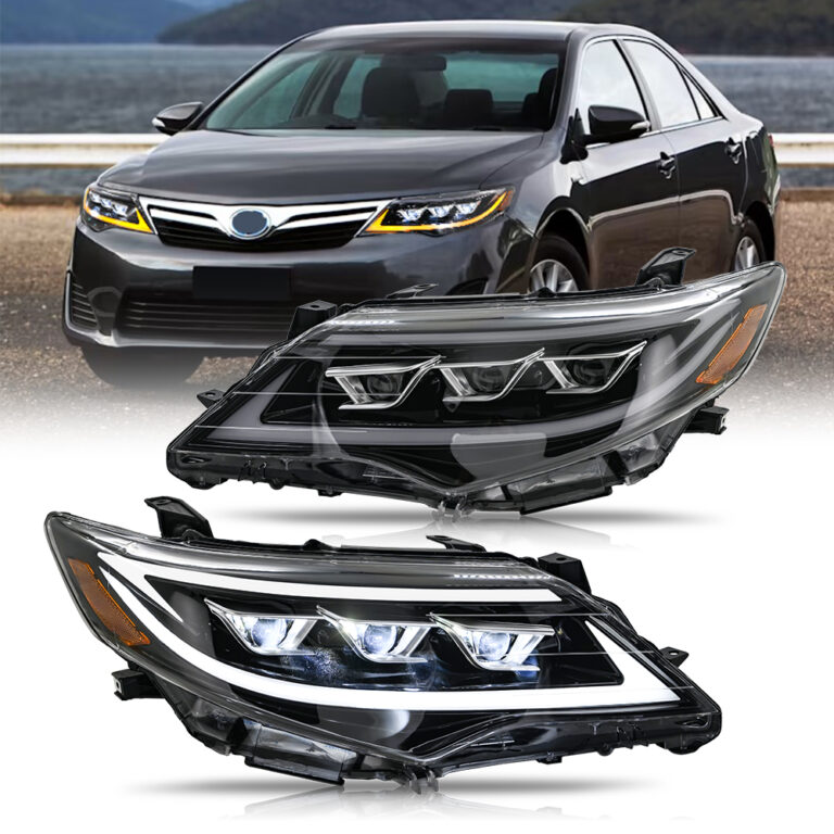 Farol do diodo emissor de luz dos faróis CMR-A192B de Toyota Camry para Toyota Camry (2012–2014) 7ª Geração Pré-Facelift - Visualização de detalhes