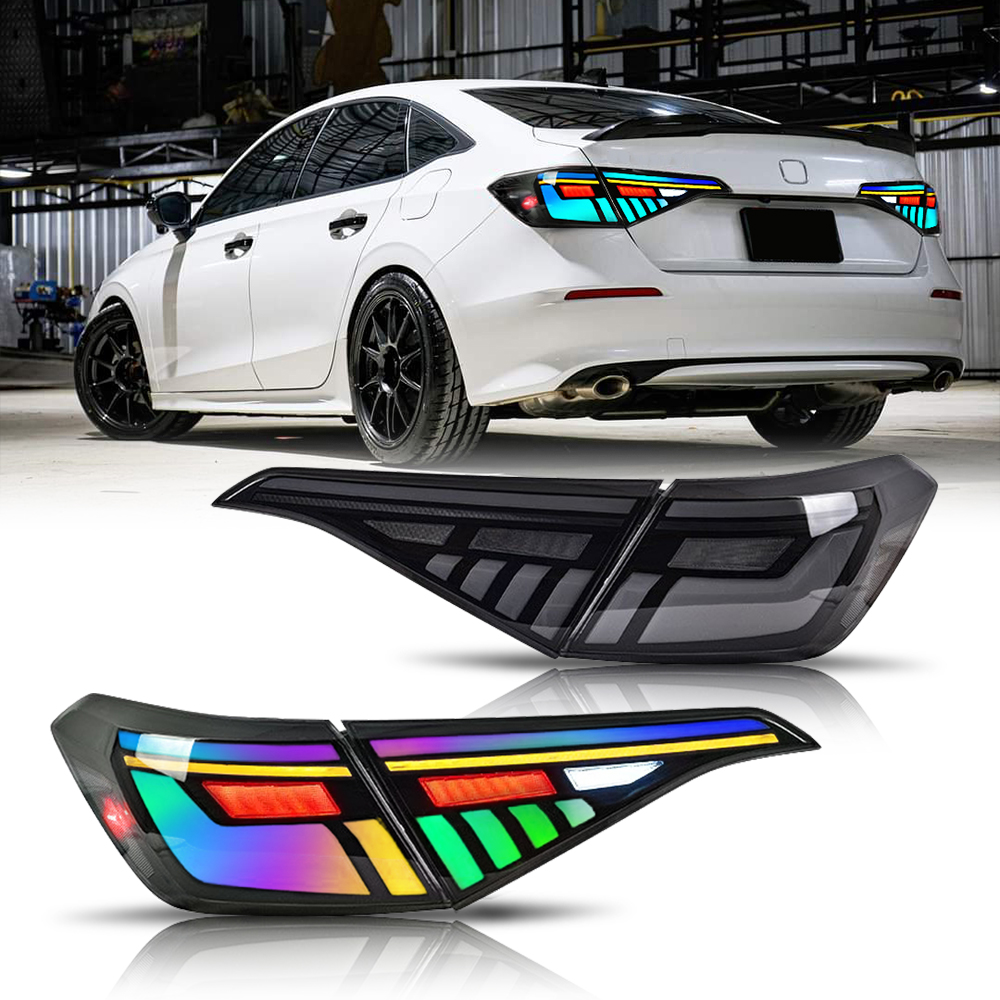 Honda Civic Tail Lights SY-B168B-RGB For Honda Civic (2022–Present) - View 6